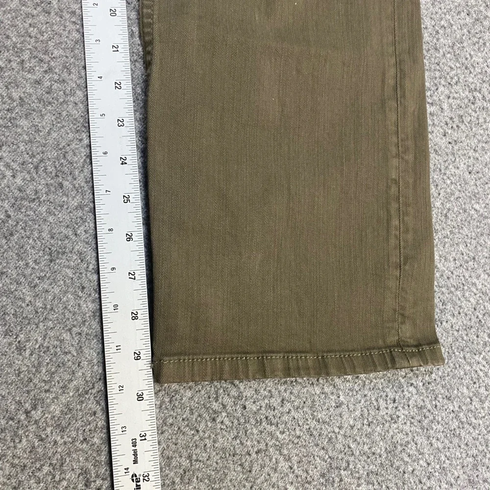 Flag & Anthem Pants Men 34/32 Nashville Straight Olive Stretch China 5-Pocket